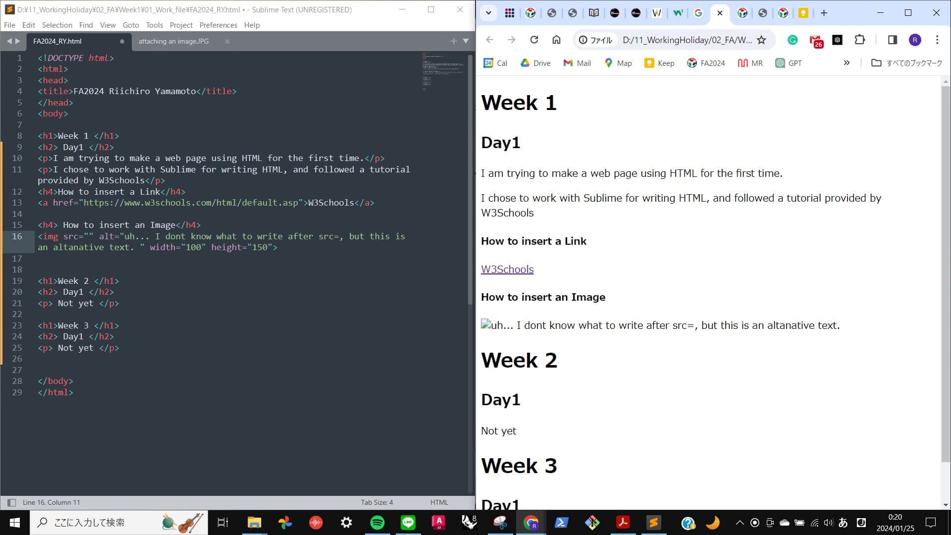 Week 1 RY FA2024