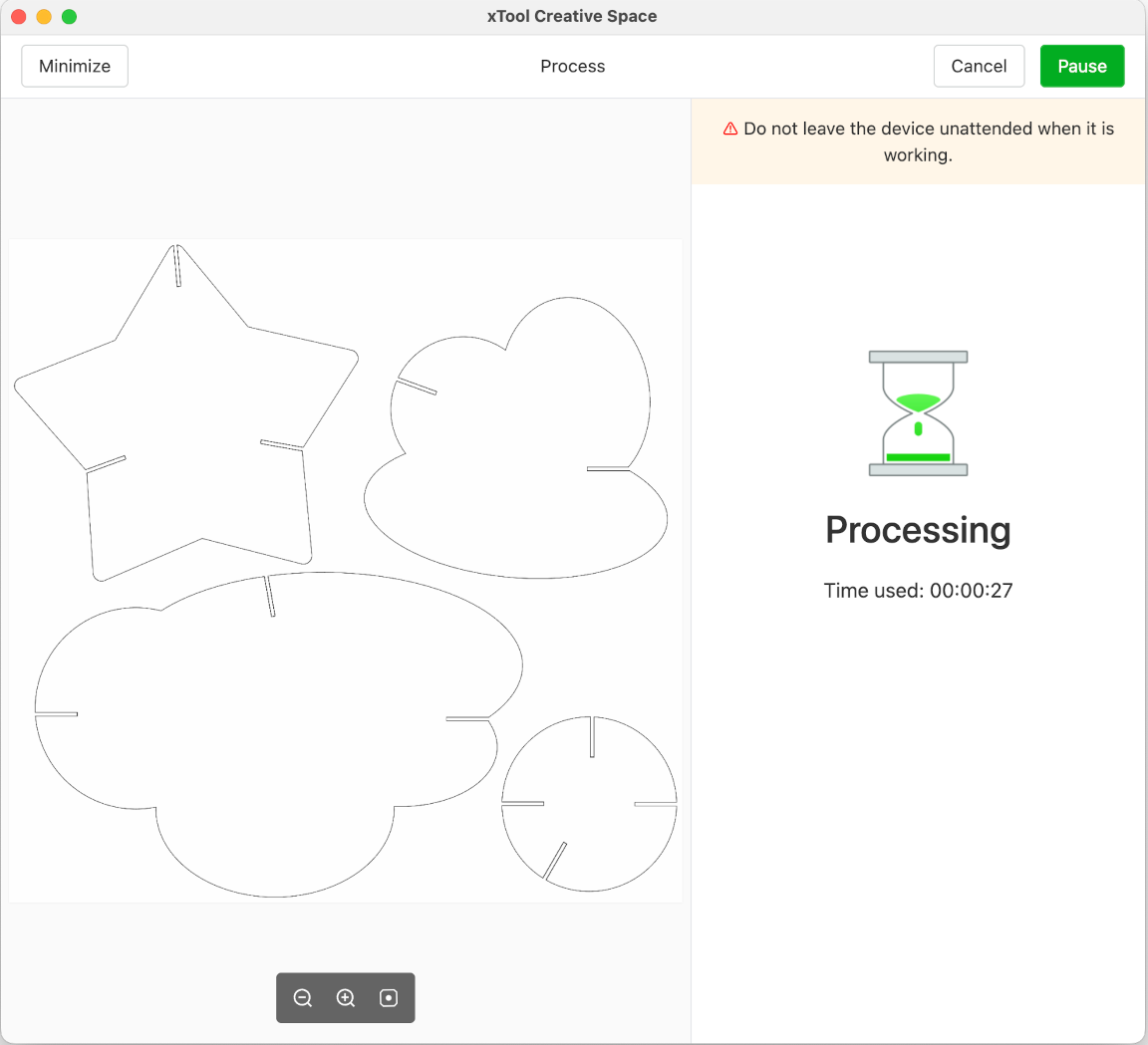 XCS kit processing