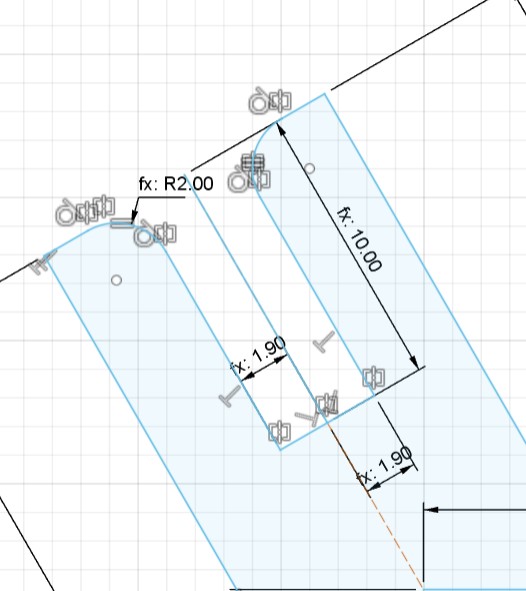 Connector with single tab