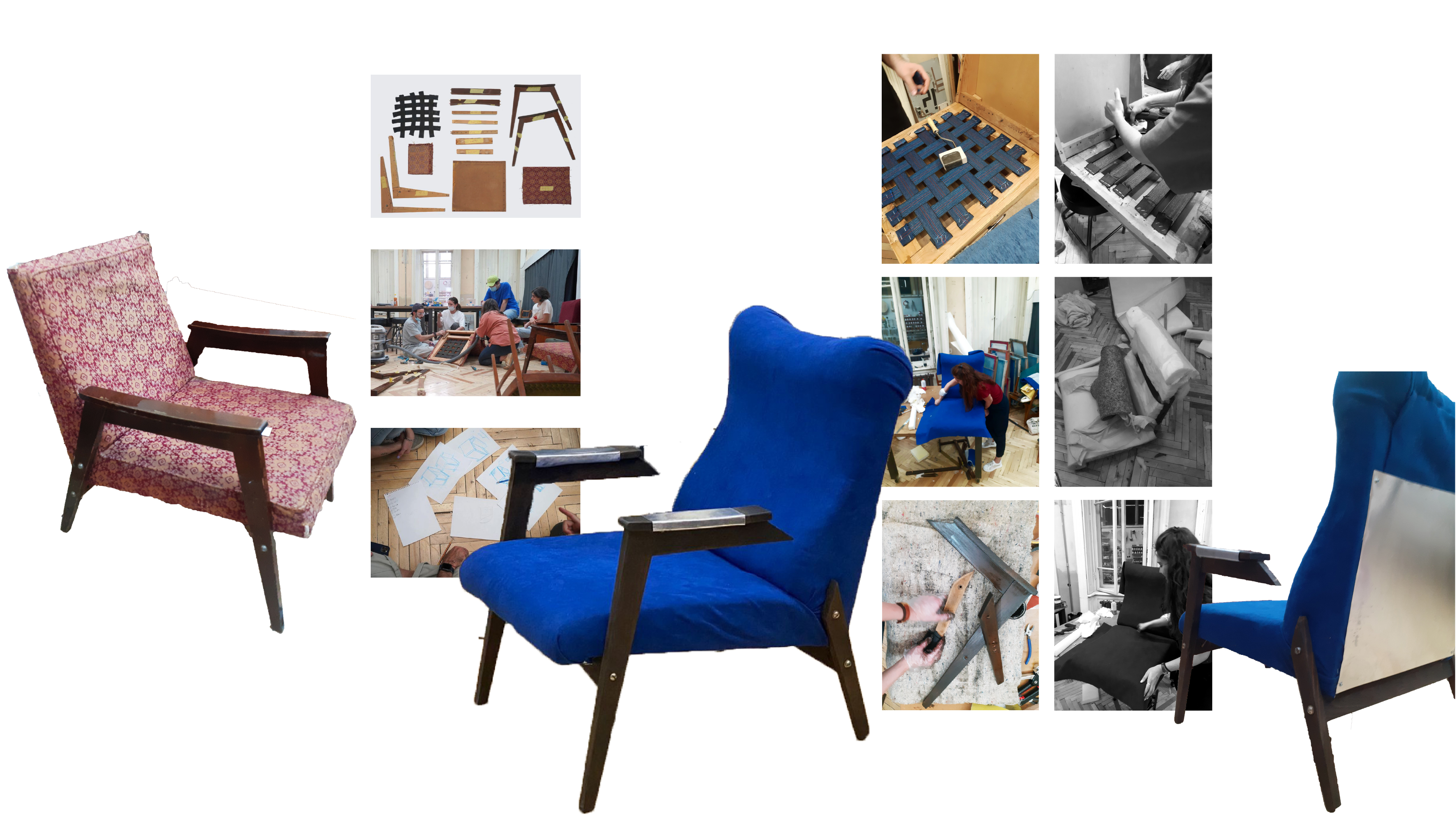 Vintage Armchair Restomod