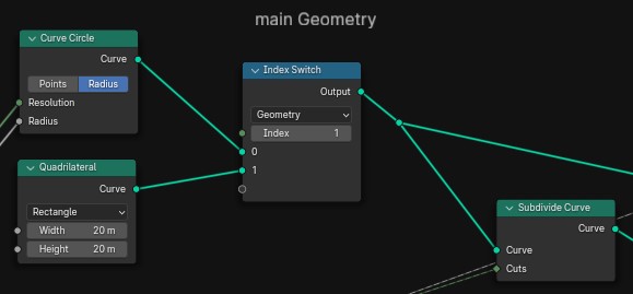 Geometry Nodes Modification 1