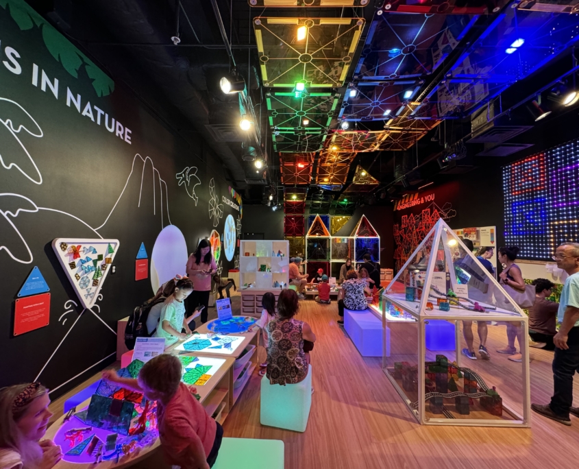Magna-Tiles Studio at Museum of Discovery and Science