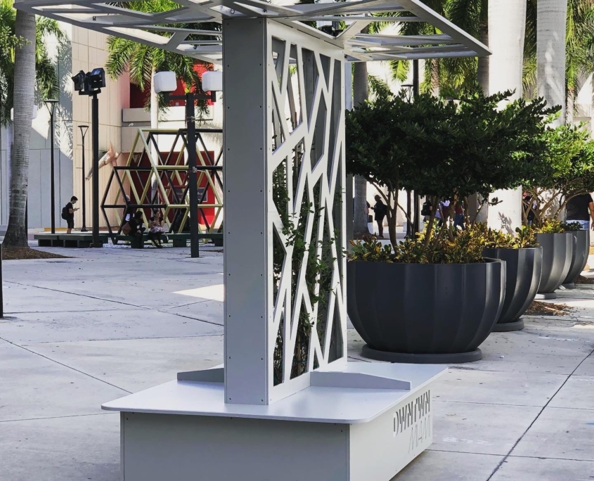 Living Benches for Downtown Development Authority
