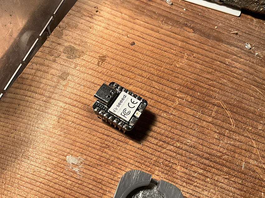 solder the pin headers
