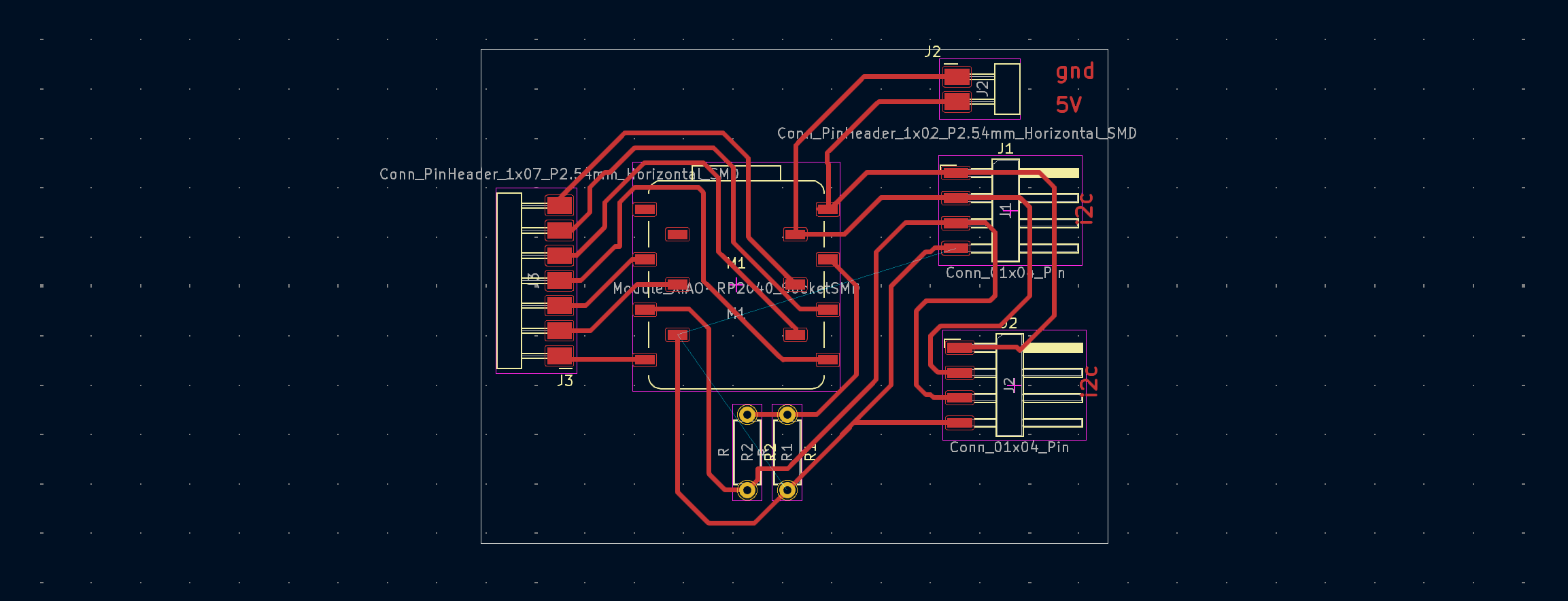 Main board PCB