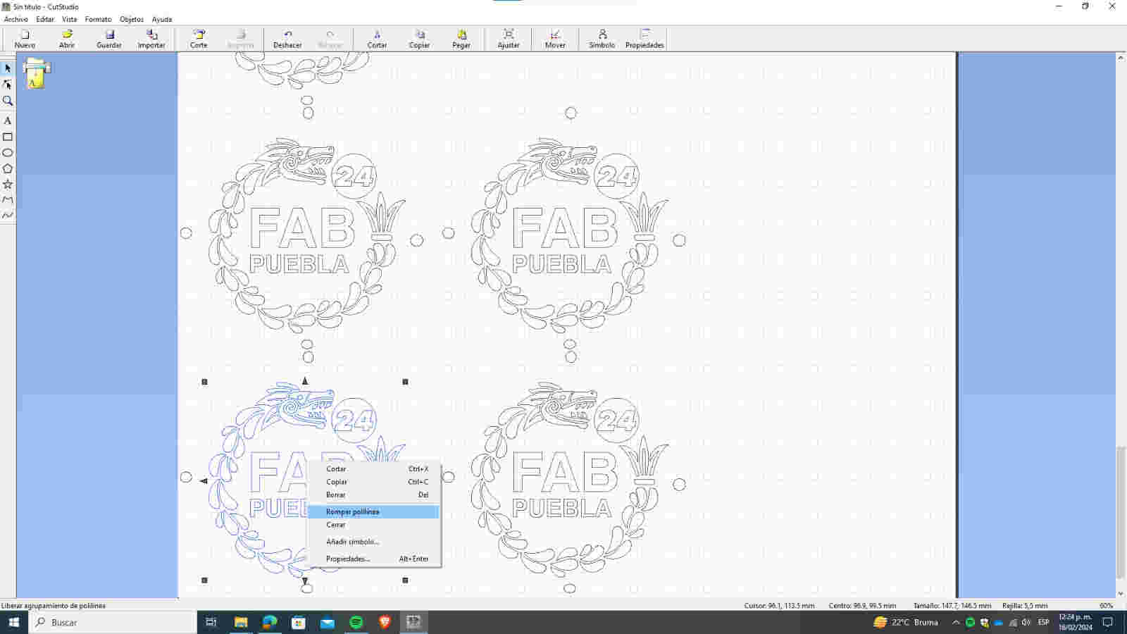Laser Cutting Step 4