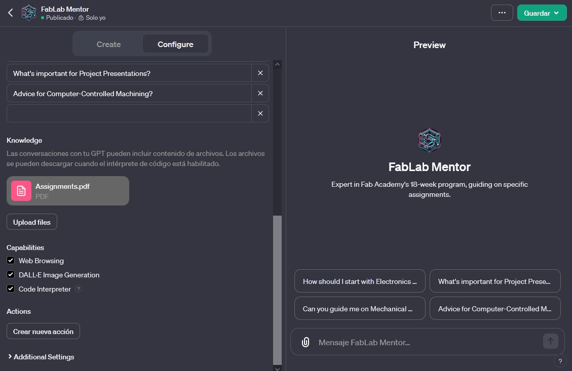 FabLab Mentor GPT Capabilities