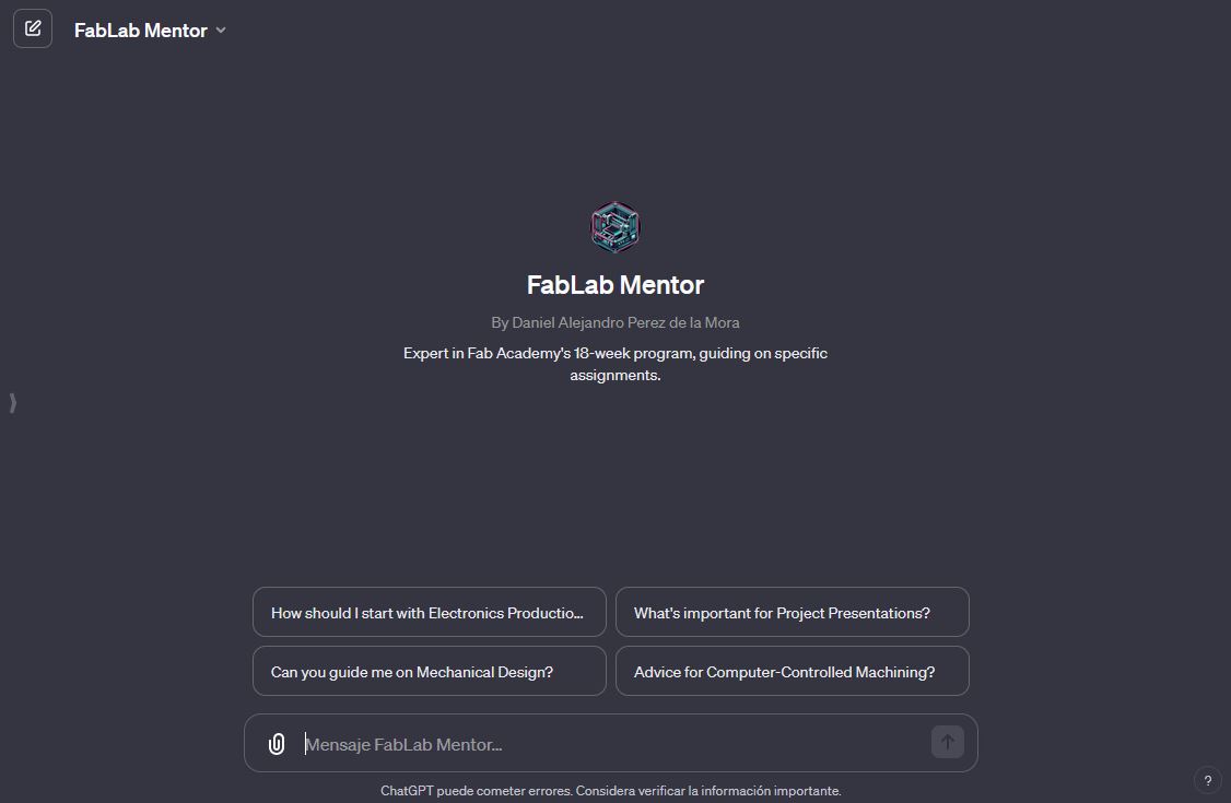 FabLab Mentor GPT Preview