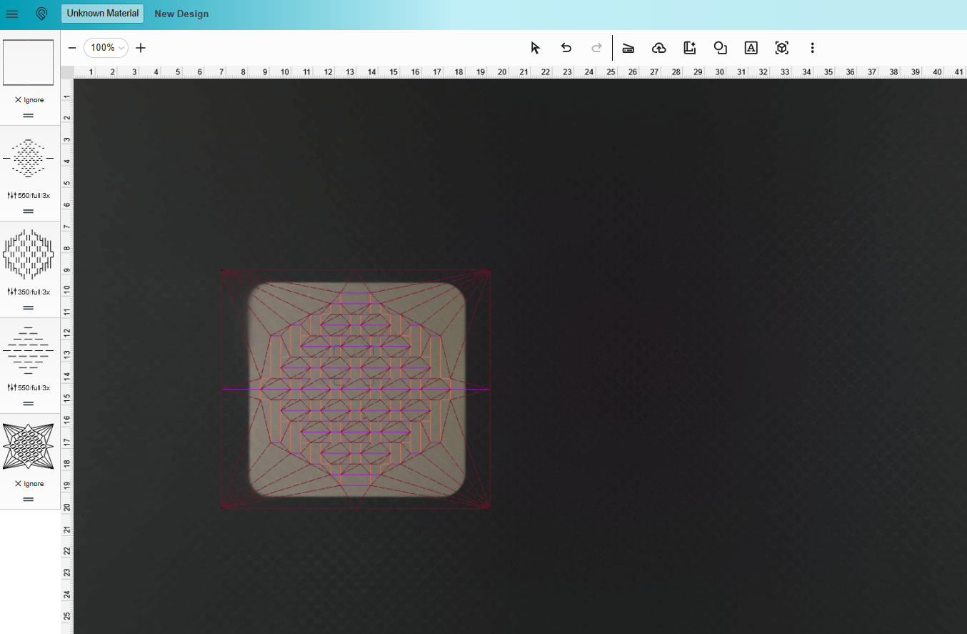 Geometric popup - view 1