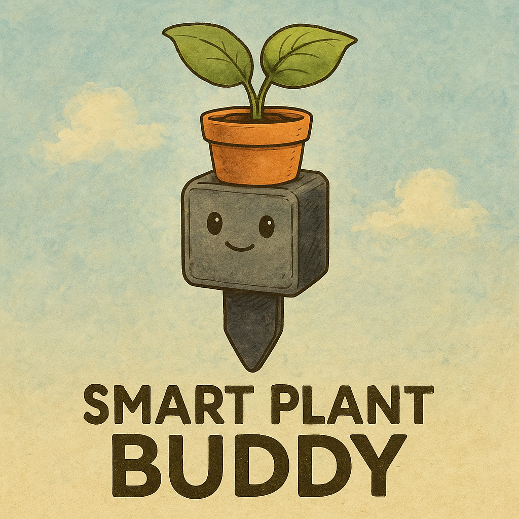 Smart Plant Buddy logo illustration