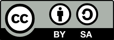 Creative Commons BY-SA 4.0 License Logo