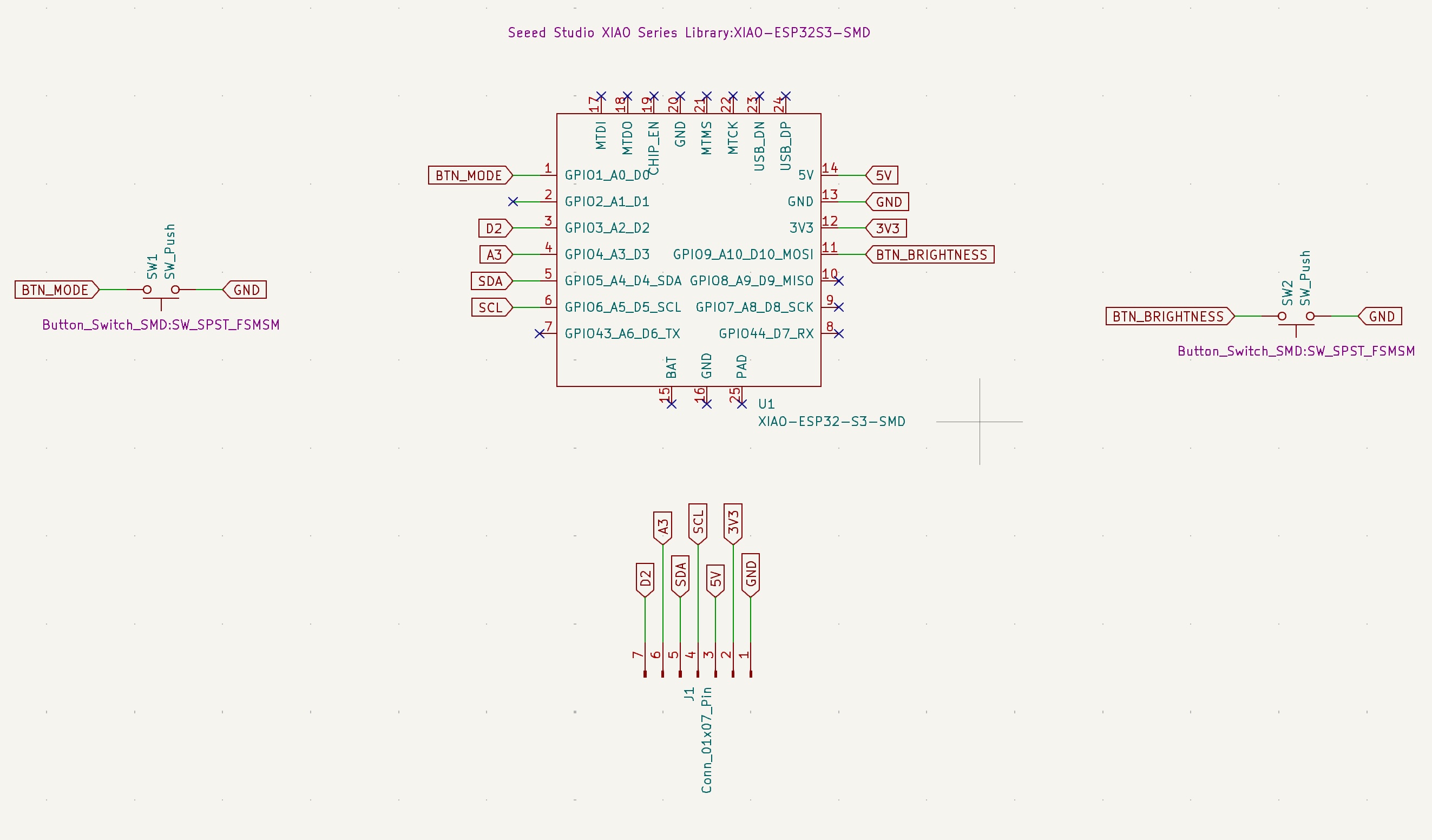Schematic of controller board