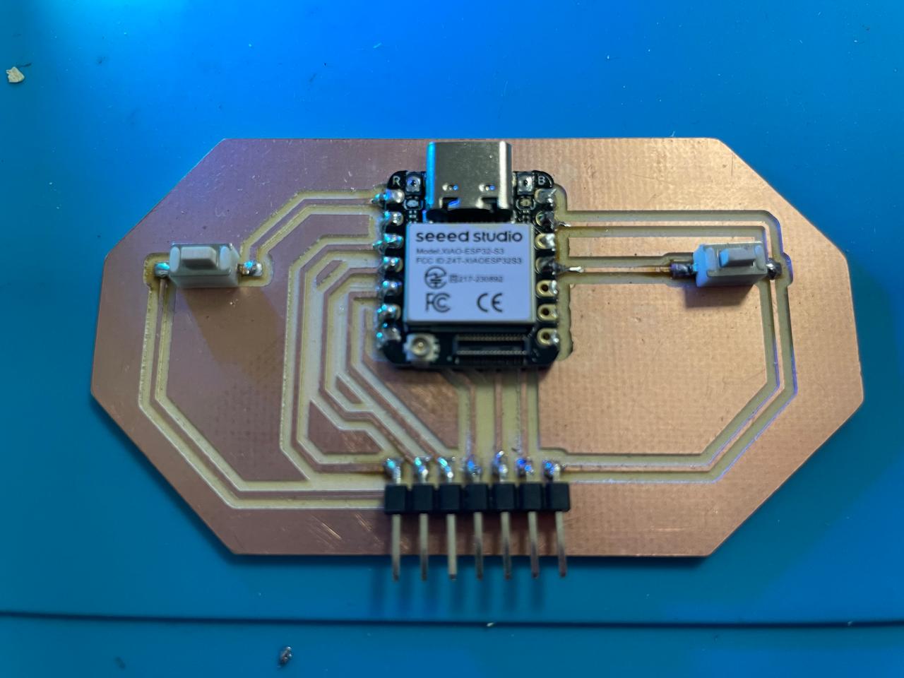 Controller board soldering