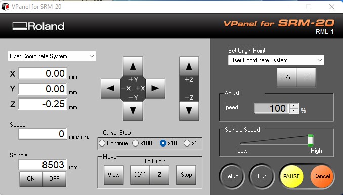 VPanel software open