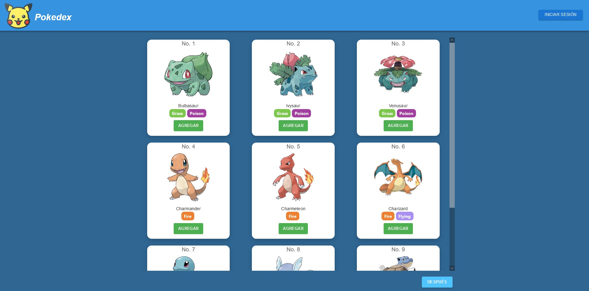 Pokedex Project Image 1