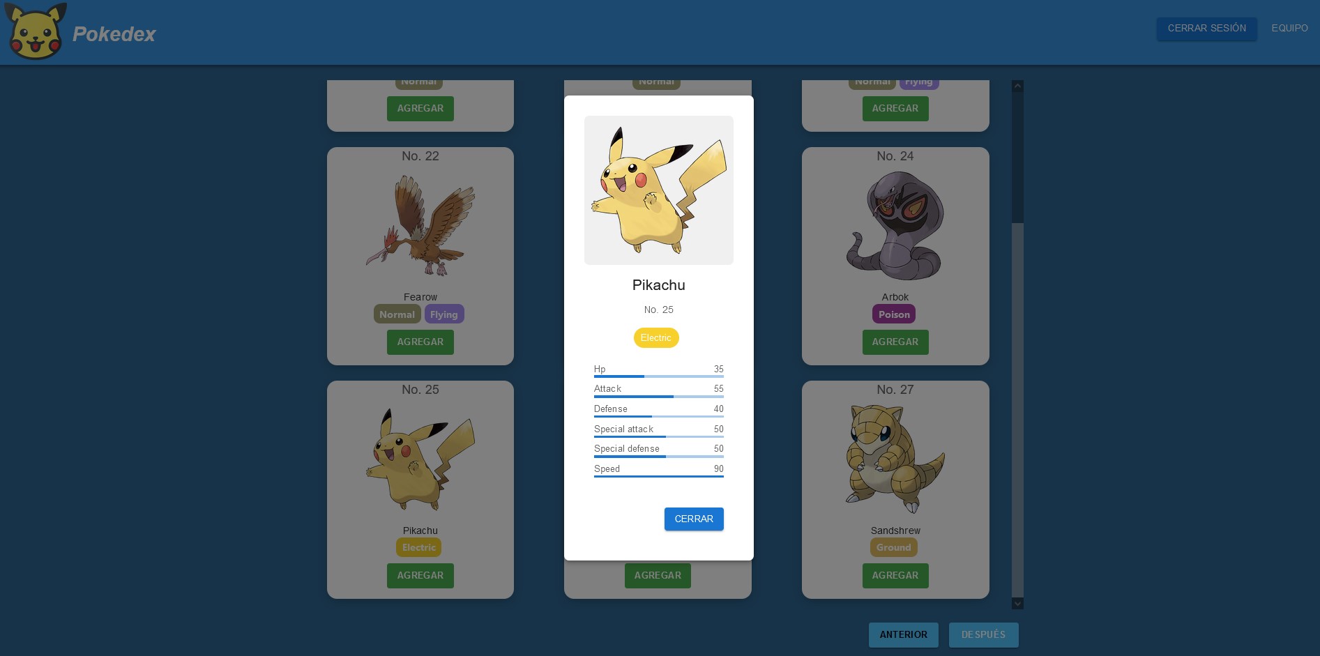 Pokedex Project Image 3