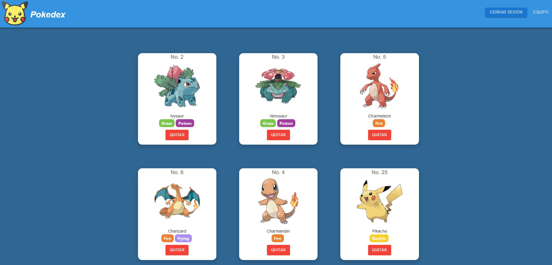 Pokedex Project Image 4