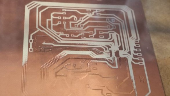 Engraving PCB