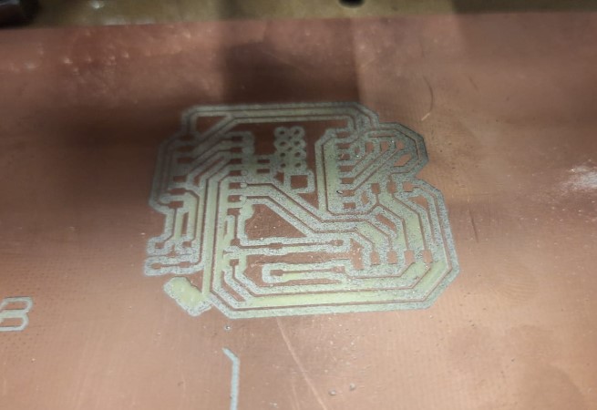 Engraving PCB