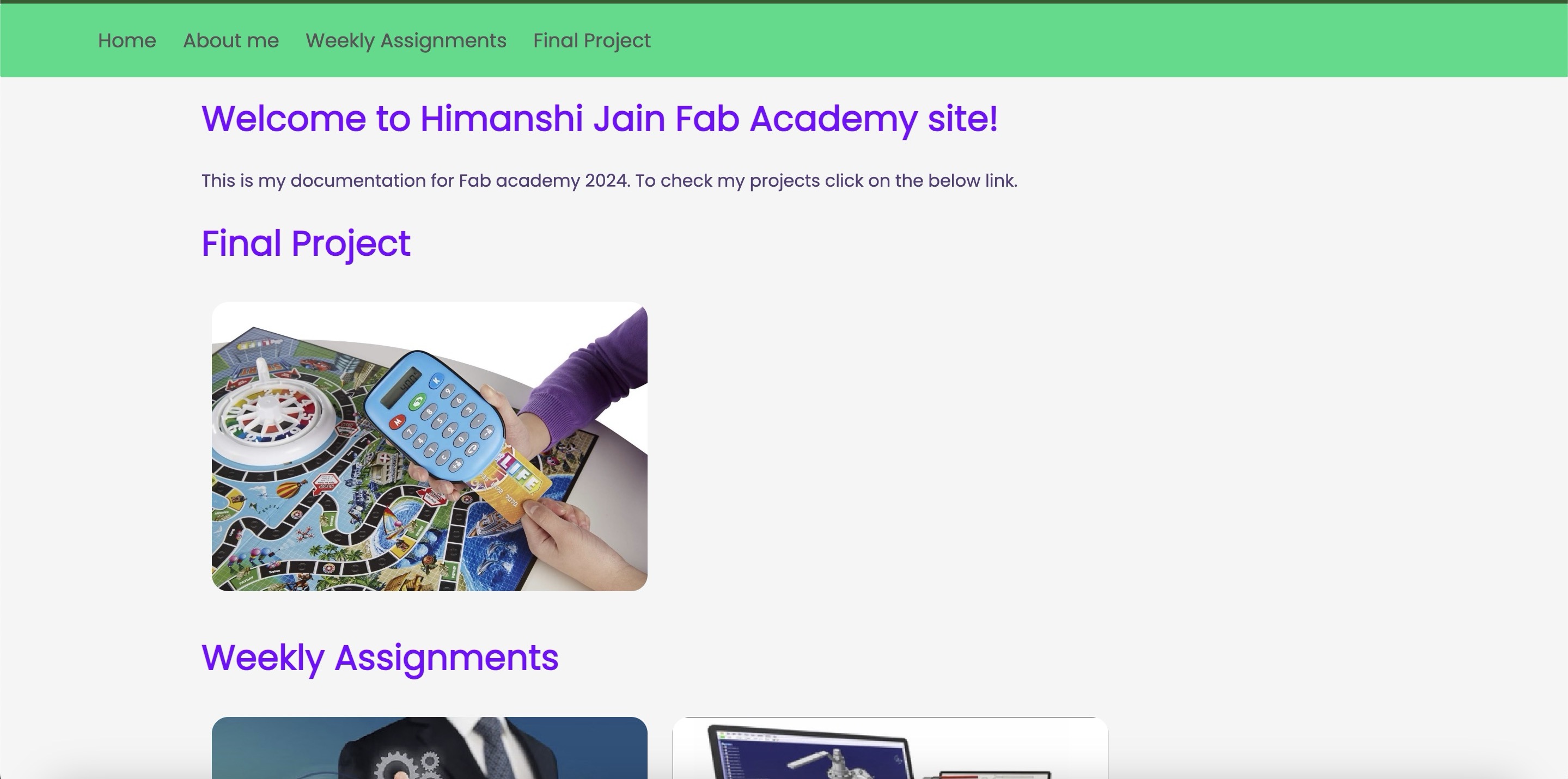 Himanshi Jain - Fab Academy