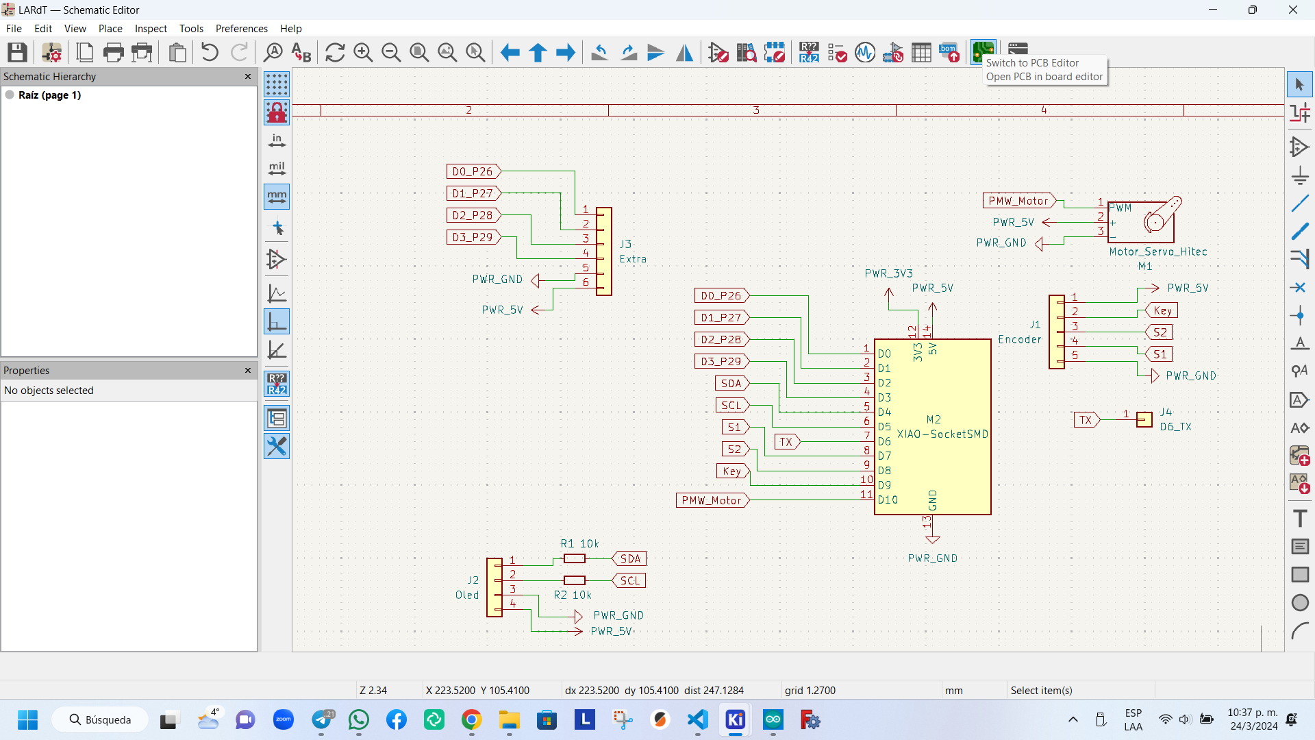 KiCAD-Schematic-to-PCB