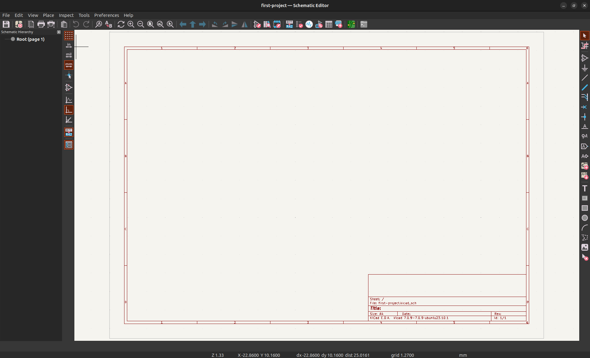 kicad-blank-schematic-editor