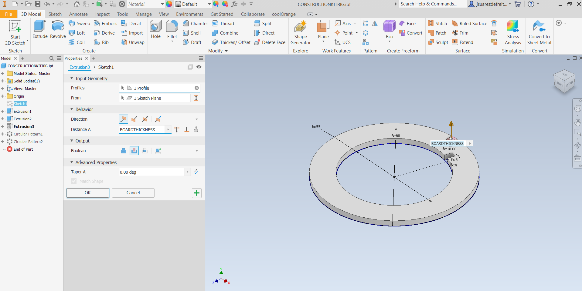 INVENTORPARAMETRIC