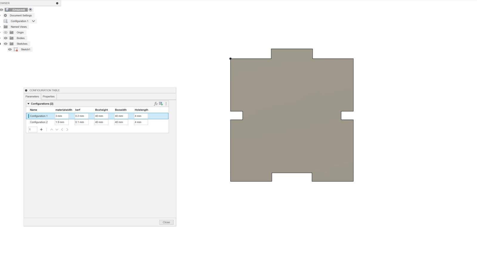 parameterproof