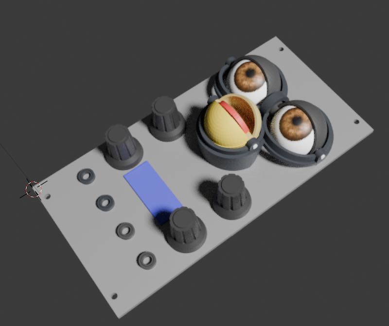 Tortured Furby Modular Synth module