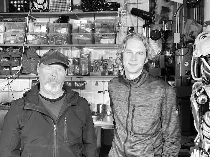 homelab inspected by Mythbuster Jamie Hynemann :)