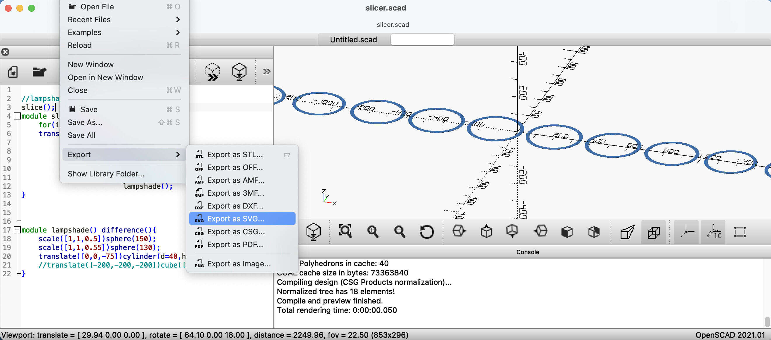 Save option of *.svg)