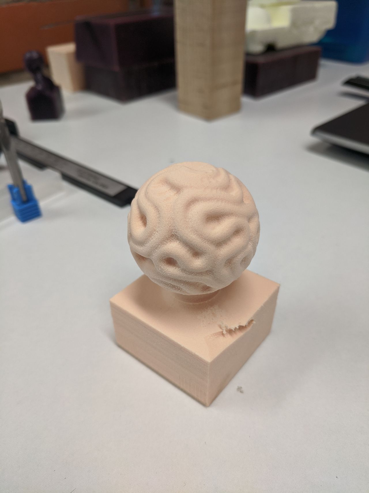 Foam carving done.