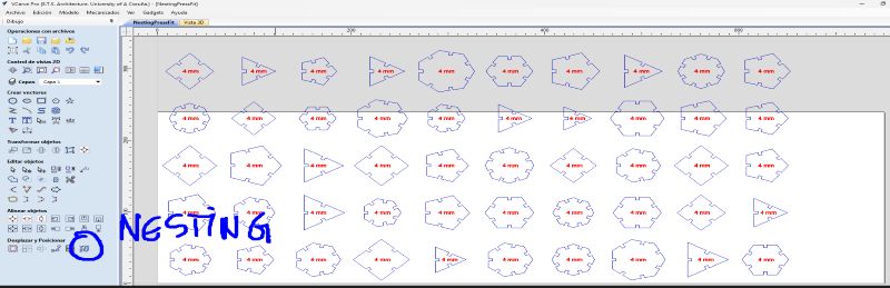 Vcarve Nesting