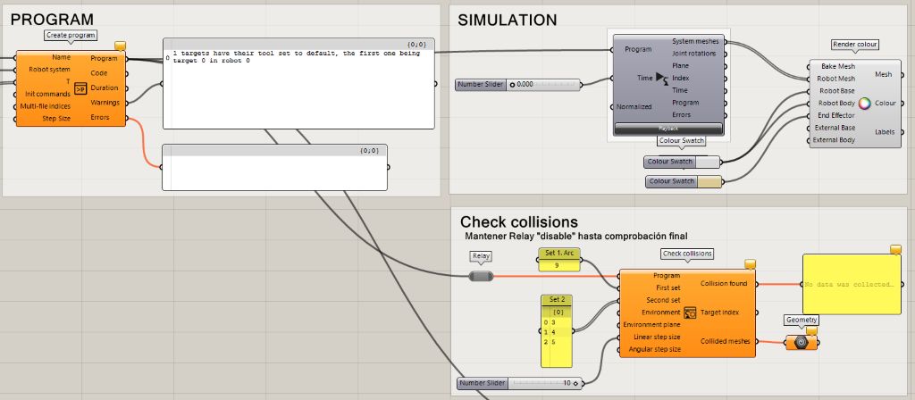 Program check and clash detection