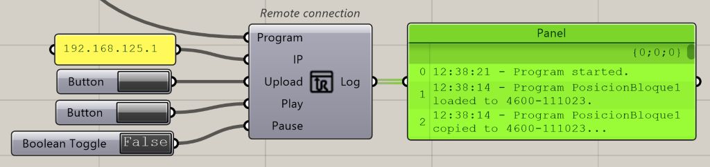 Robots Remote Connection