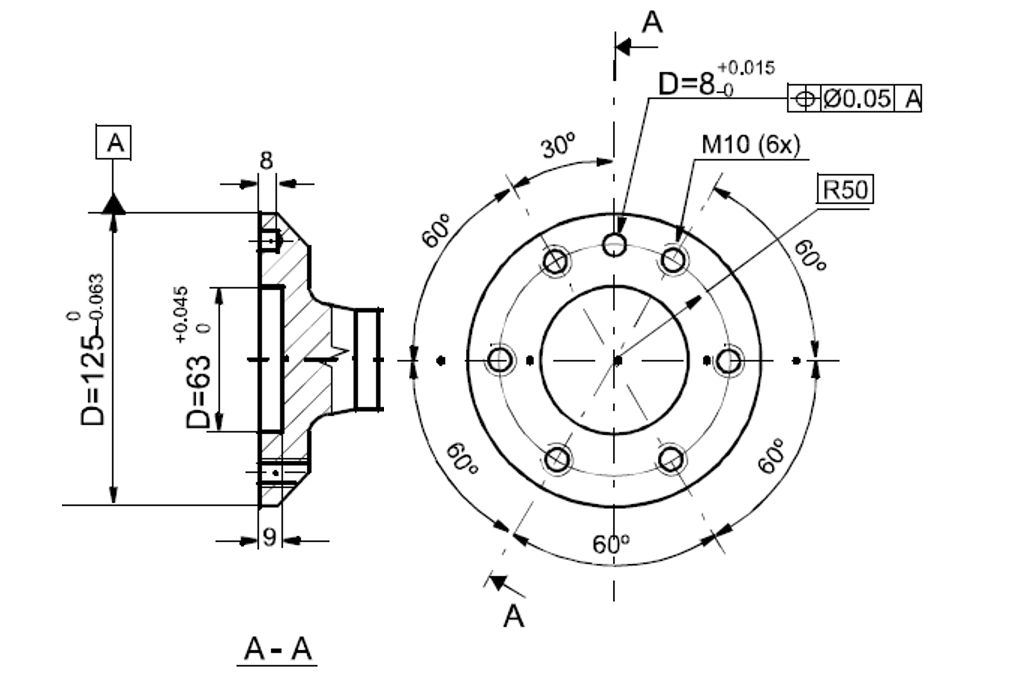 Tool Flange Geometry