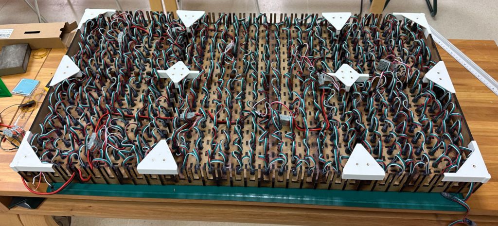 LEDs frame back