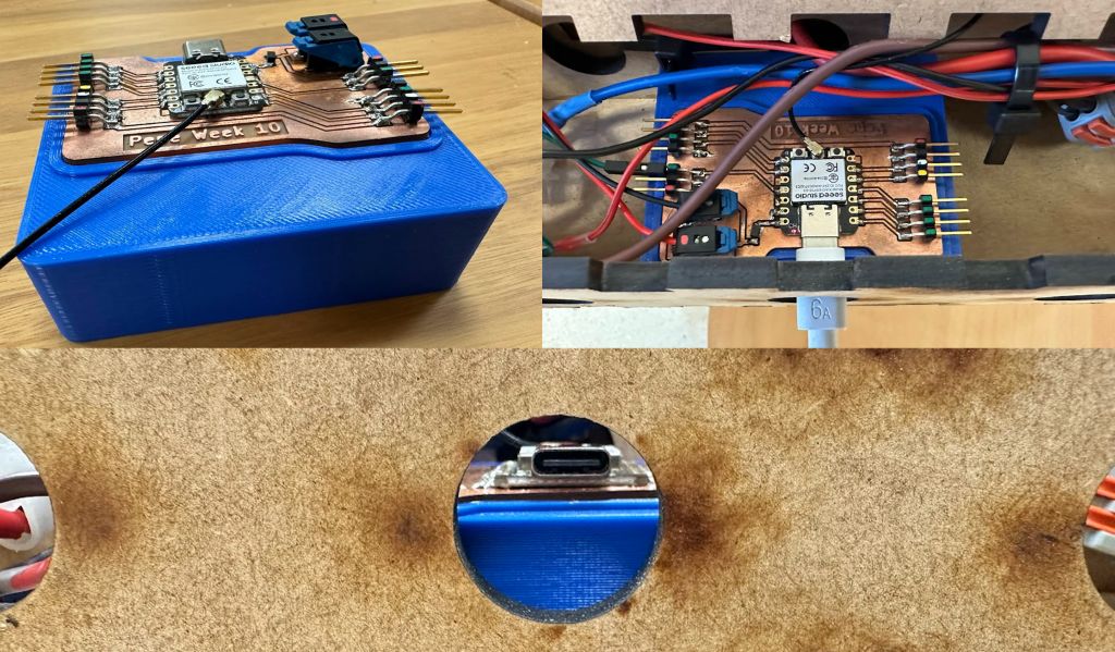 Podium frame PCB