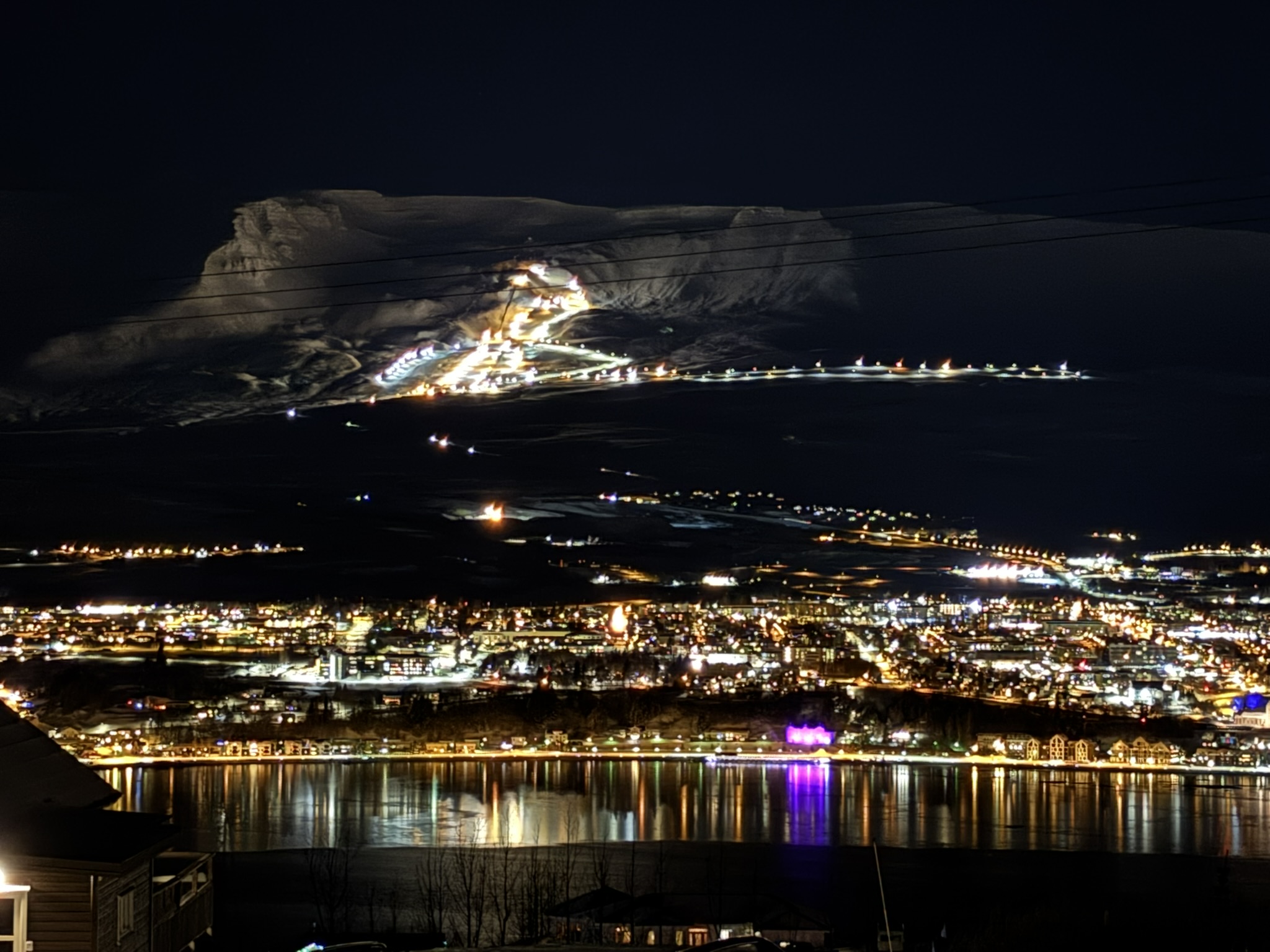 Akureyri seen from my home