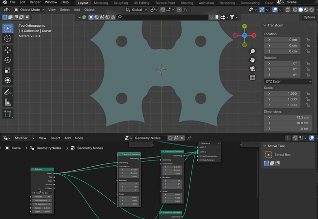 Cylinder Parametric