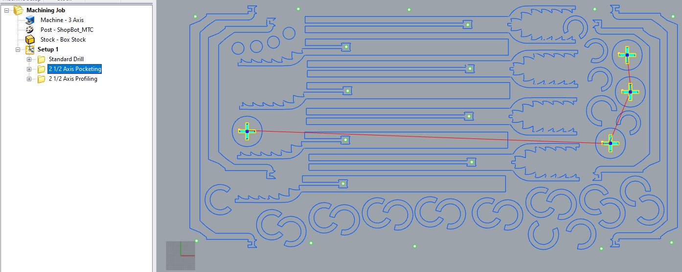 Pocketing Path
