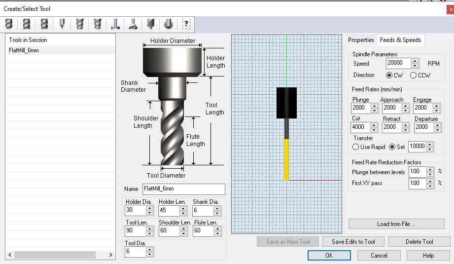 Tool Properties