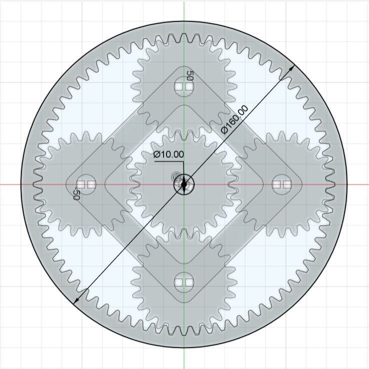 Corrected Center with Grooves