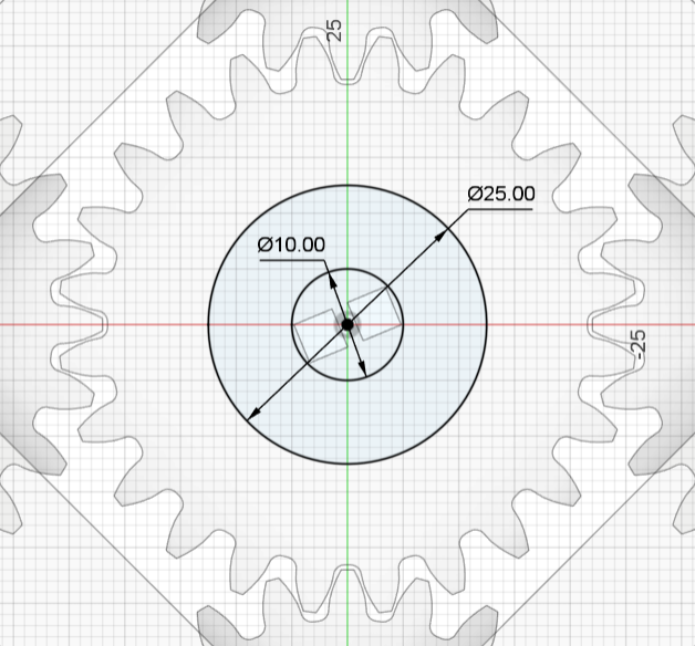 Corrected Center with Grooves