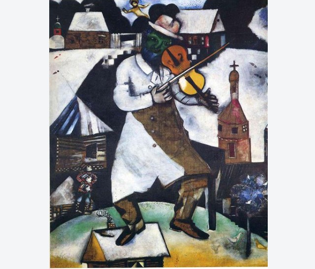 Chagall The Fiddler