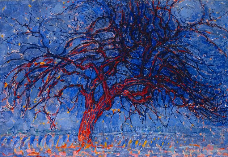 Mondrian Figurative Tree