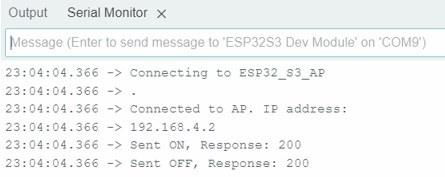 AP Connection on Serial Monitor
