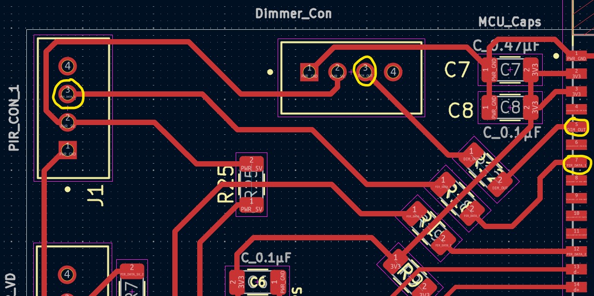Pin 5 and 7 Schematic