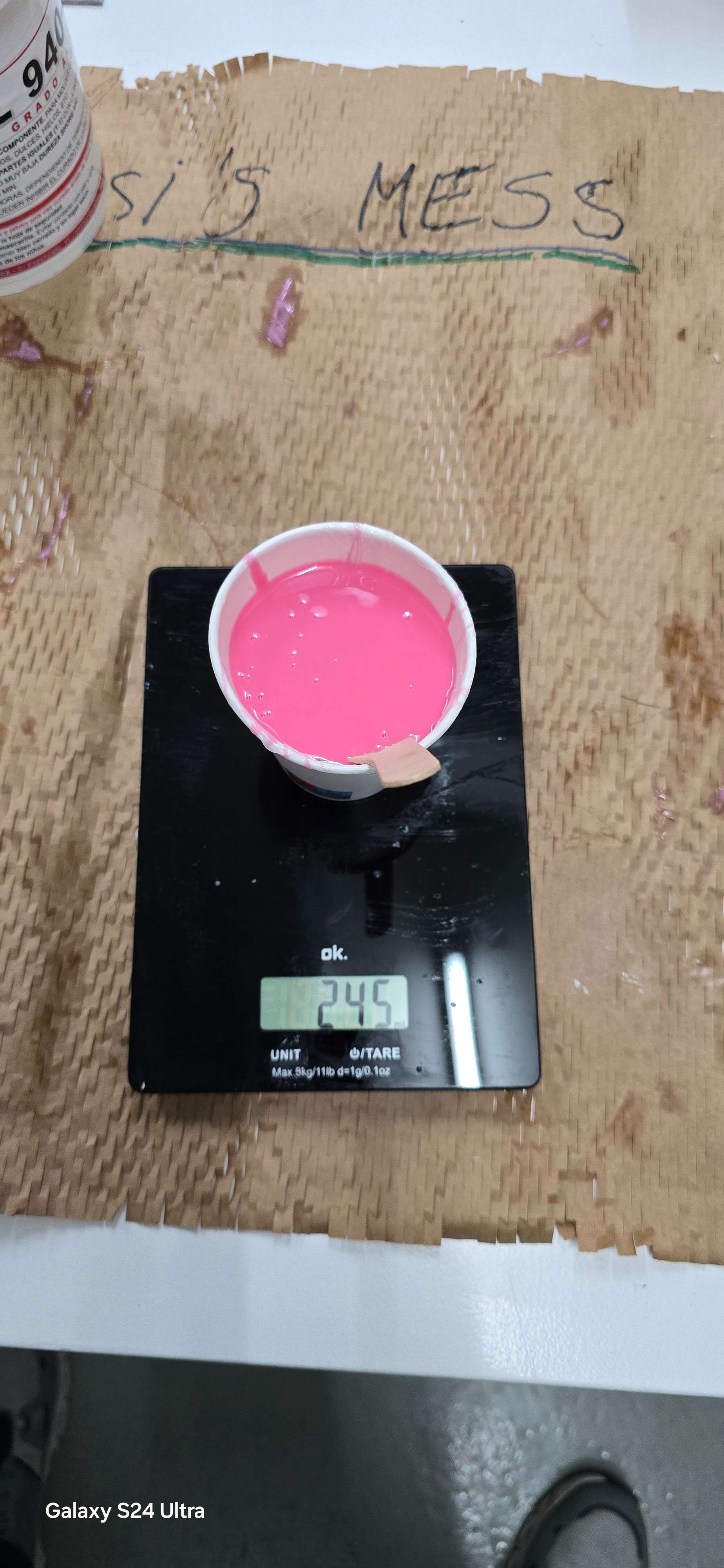 Measuring Solution