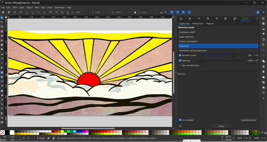 Autotrace Process